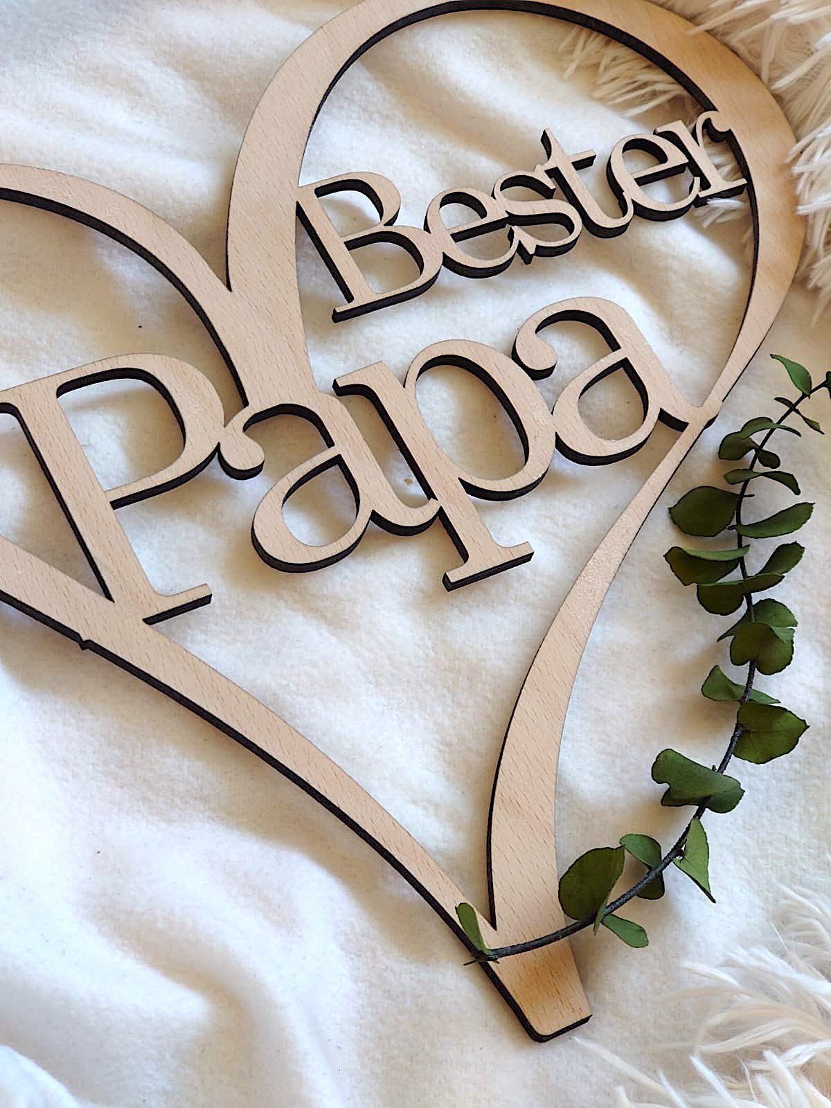 Namensherz - Beste Mama/Bester Papa