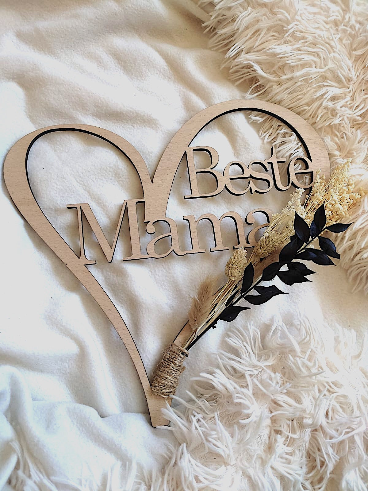 Namensherz - Beste Mama/Bester Papa