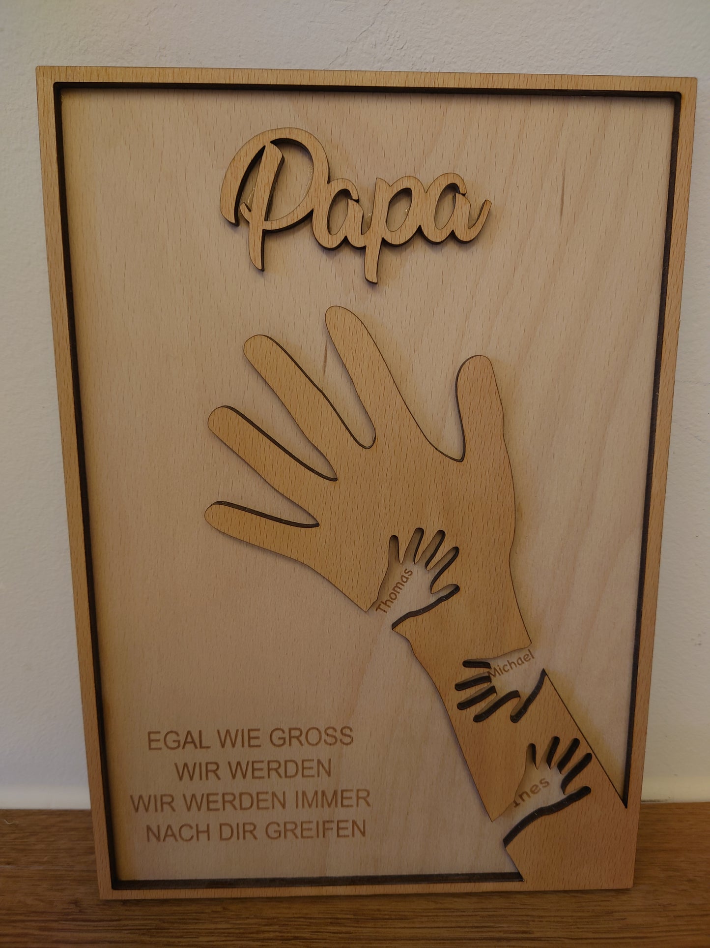 Papa- Bilderrahmen