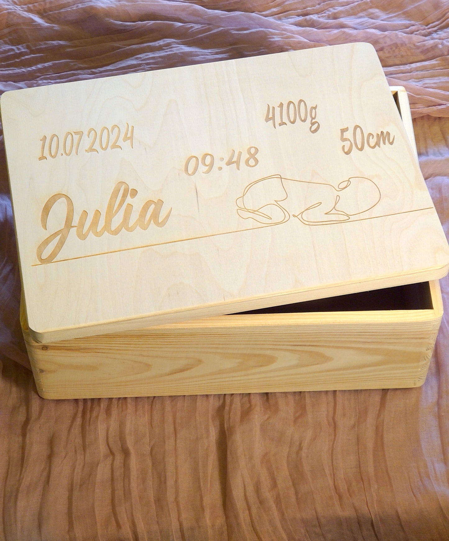 Erinnerungsbox Geburt - Classic