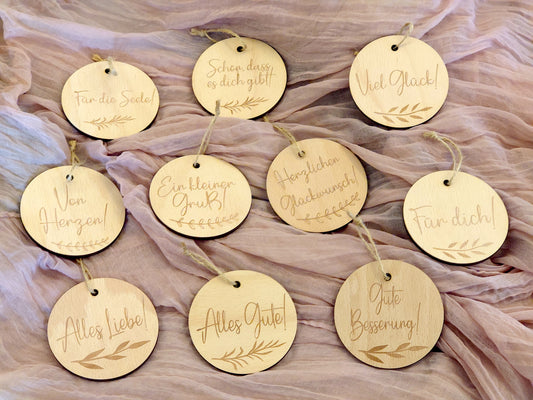 Glückwunsch - Anhänger