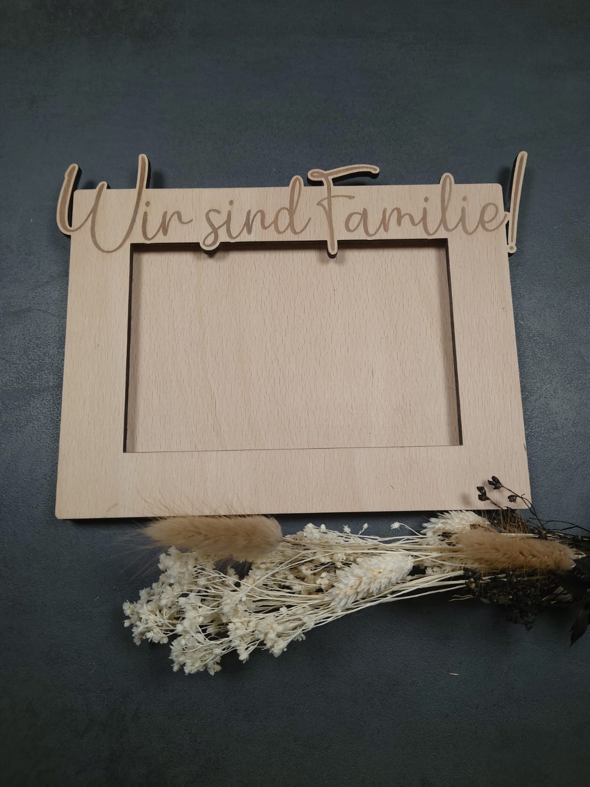 Bilderrahmen - Wir sind Familie