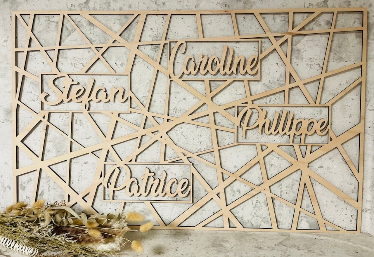 XXL Wanddeko HolzKind-Edition