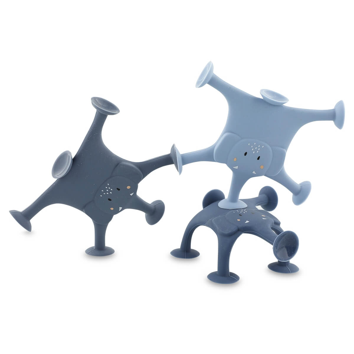 Tierspiel mit Saugnäpfen 3 Teile - Mrs. Elephant