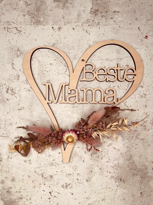 Namensherz - Beste Mama