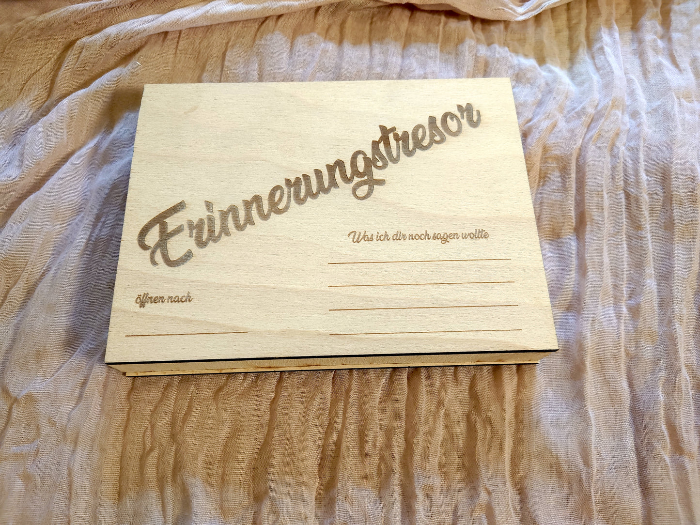 Erinnerungsbox Geburt - Classic