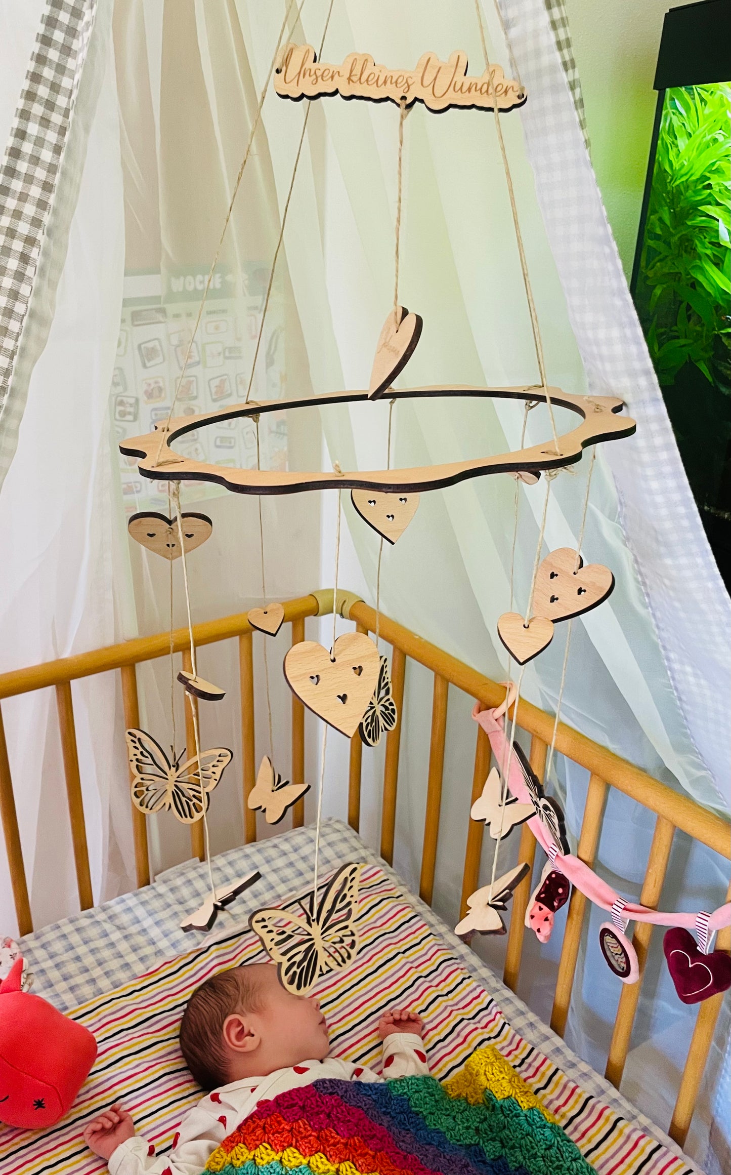 Baby - Mobile "Unser kleines Wunder"