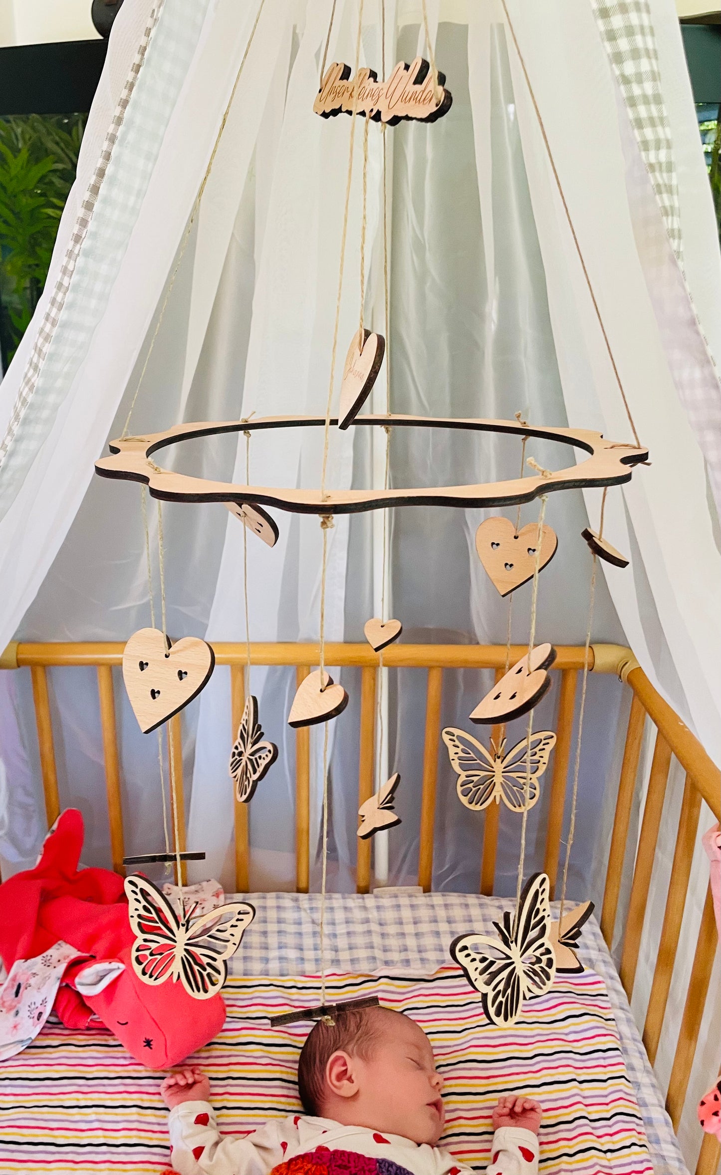 Baby - Mobile "Unser kleines Wunder"