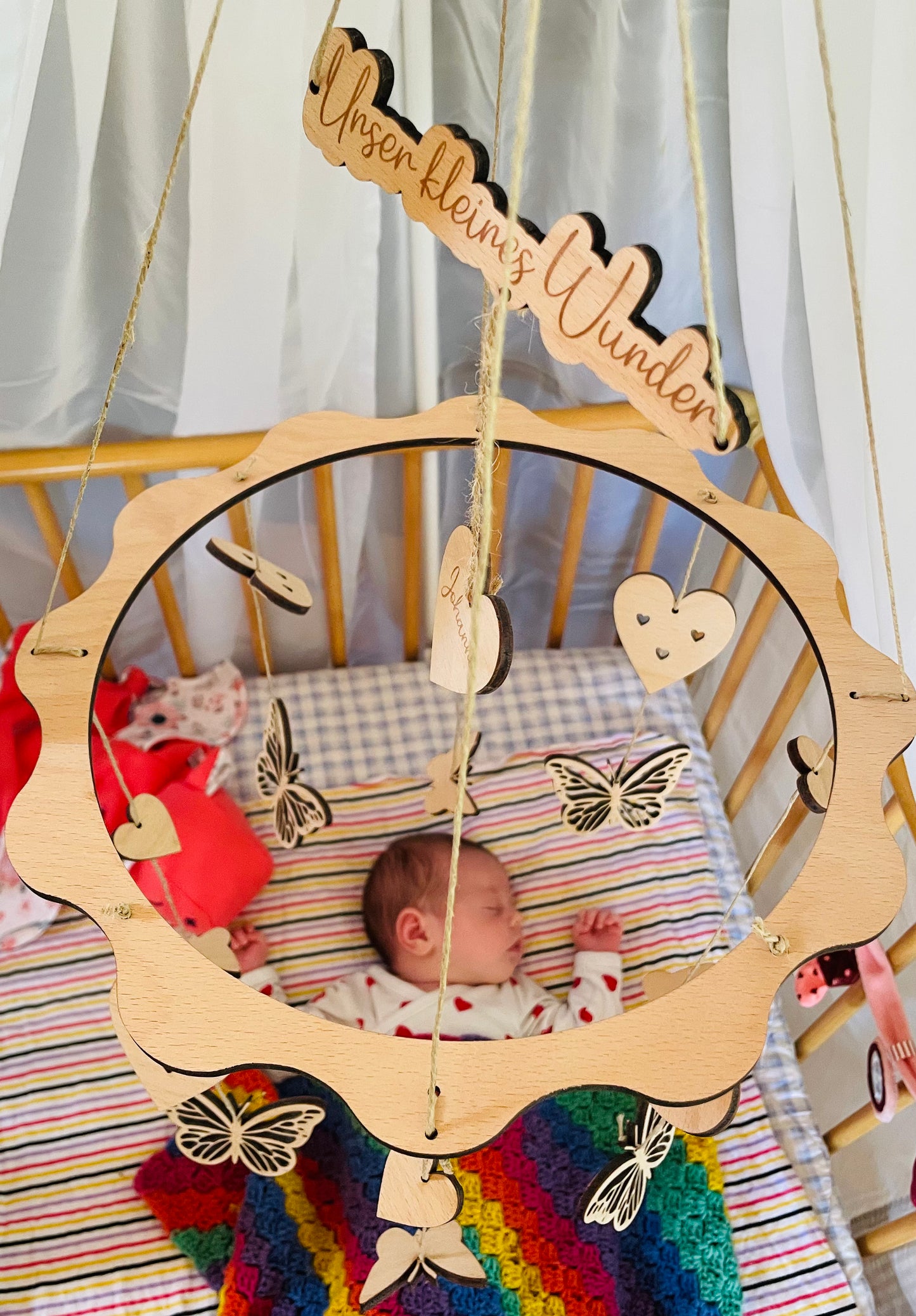 Baby - Mobile "Unser kleines Wunder"