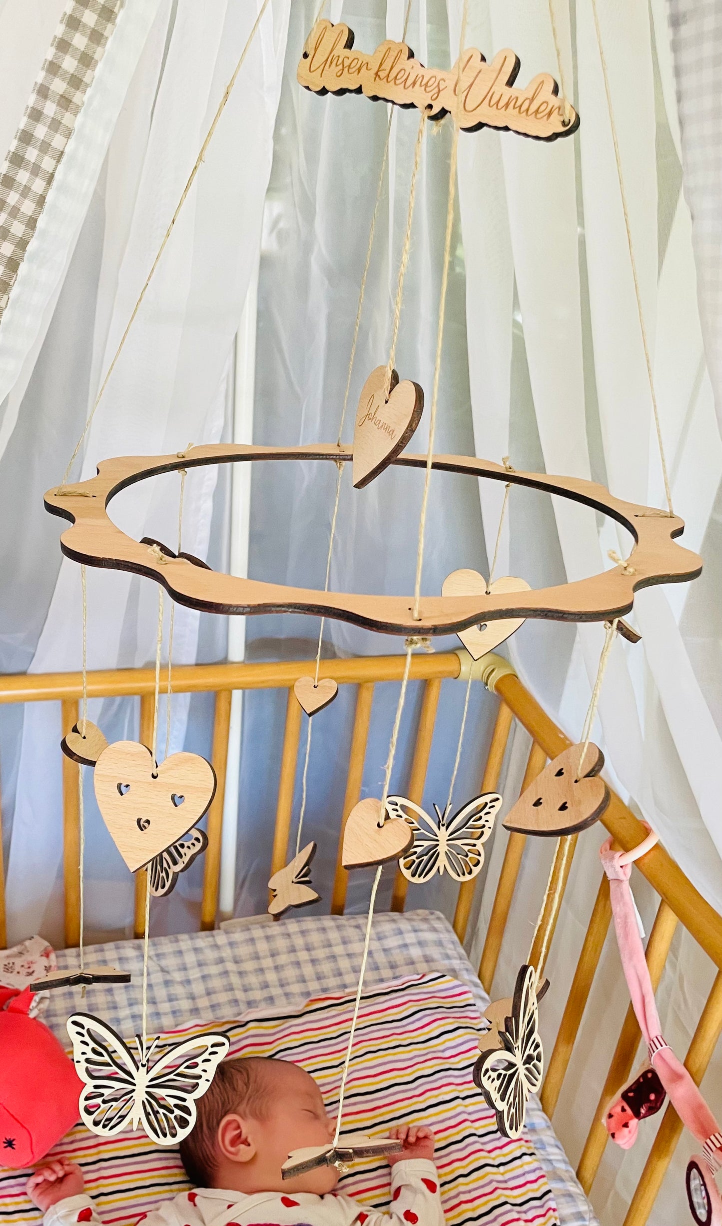 Baby - Mobile "Unser kleines Wunder"