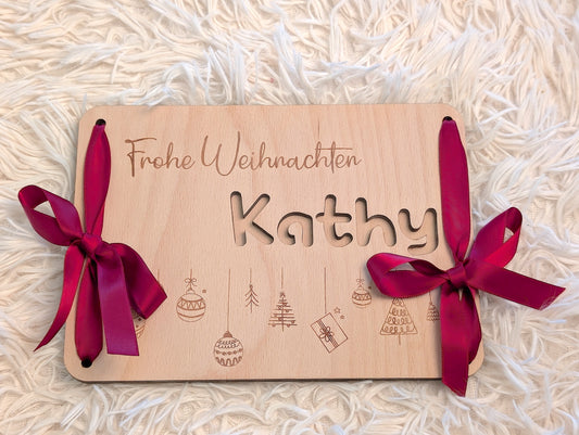 Geldgeschenk "Weihnachten"