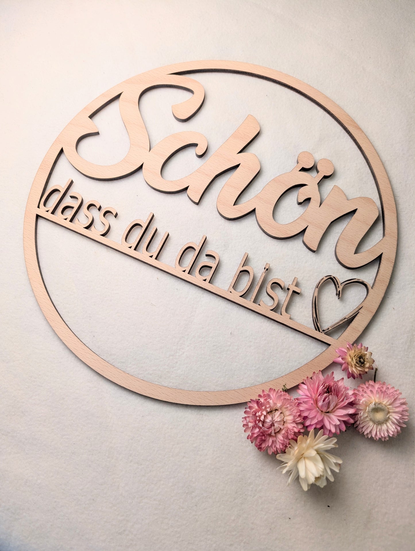 Namenskreis - Schön dass du da bist