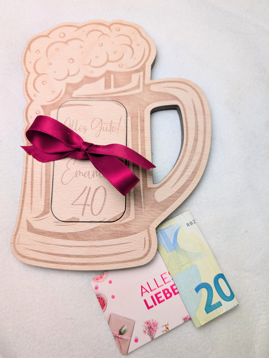 Geldgeschenk " Bierkrug "